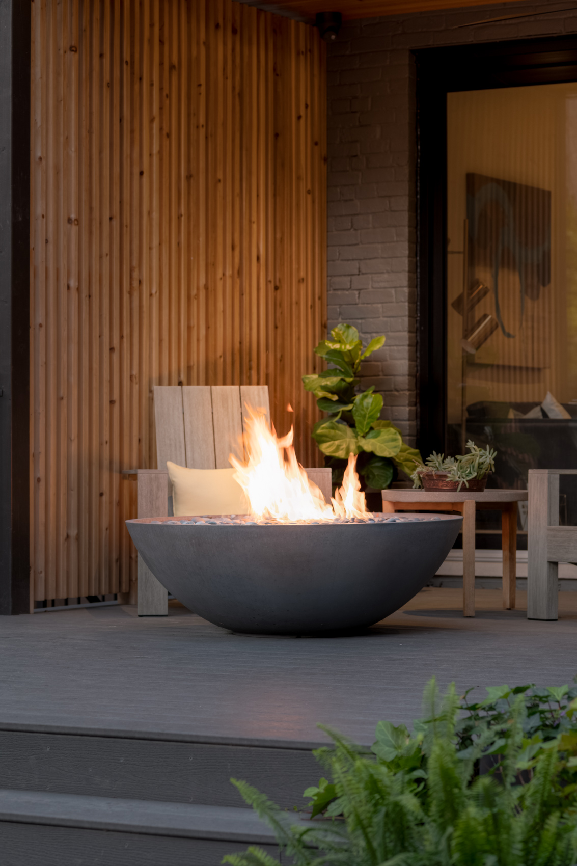 patio fire table 